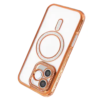 Huawei Honor 600 Lite Joke Simli Magneticsafe Kılıf - Turuncu