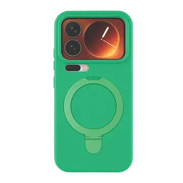 Xiaomi Mi 17 Pro Max Regal Magsafe Standlı Kapak - Yeşil