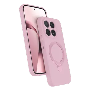 Xiaomi Mi 17t Regal Magsafe Standlı Kapak - Açık Pembe