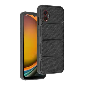 Samsung Galaxy Xcover 7 Pro Auto Focus Karbon Kapak - Siyah