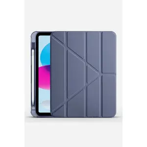 İpad 2025 10.9 10.nesil (a16) Kılıf Kalemlikli Mars Tablet Kılıfı - Lavender