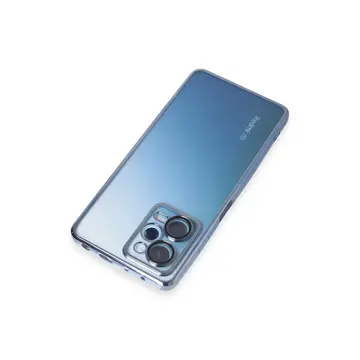 Xiaomi Redmi Note 12 Pro 5g Kılıf Razer Lensli Silikon - Açık Mavi