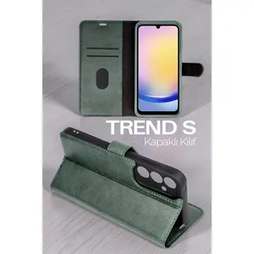Samsung Galaxy S26 Fe Trend S Plus Kapaklı Kılıf - Siyah