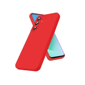 Samsung Galaxy A57 5g First Silikon - Kırmızı