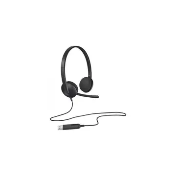 LOGITECH H340 981-000475 USB Çağrı Merkezi Ofis Toplantı Konuşmacı Tipi Microfonlu Kulaklık(1923)