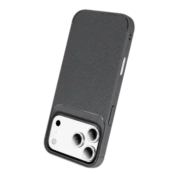 İphone 18 Pro Auto Focus Karbon Kapak - Gri