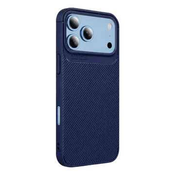 İphone 18 Pro Auto Focus Karbon Kapak - Lacivert
