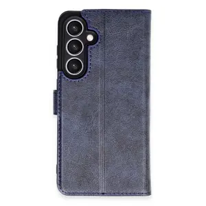 Samsung Galaxy S24 Fe Kılıf Trend S Plus Kapaklı Kılıf - Lacivert