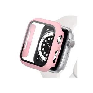 Watch 44mm Camlı Kasa Ekran Koruyucu - Rose