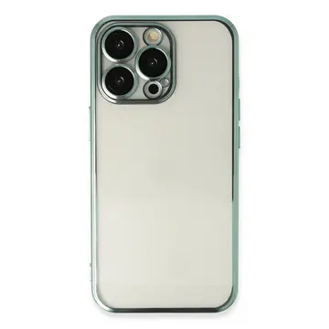 İphone 14 Pro Kılıf Razer Lensli Silikon - Yeşil