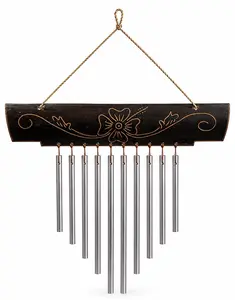 Bambu Metal Çubuklu Rüzgar Çanı No:1048