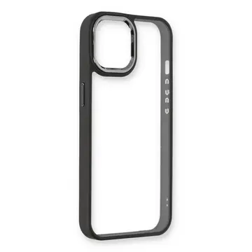 İphone 14 Plus Kılıf Dora Kapak - Siyah