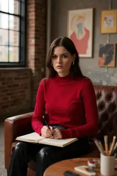 Kadın Bordo Parmak Detaylı Esnek Uzun Kollu Body