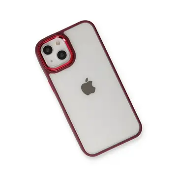 İphone 14 Plus Kılıf Dora Kapak - Kırmızı