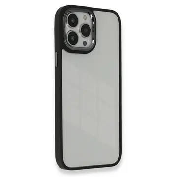 İphone 14 Pro Kılıf Dora Kapak - Siyah