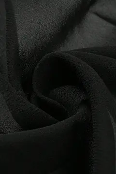 Kadın Siyah Beyaz Transparan Belden Bağlamalı Pareo 2'li