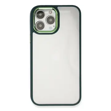 İphone 14 Pro Max Kılıf Dora Kapak - Haki Yeşil