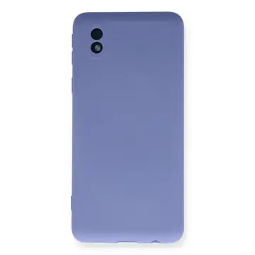 Samsung Galaxy A01 Core Kılıf Nano İçi Kadife Silikon - Lila