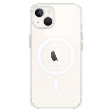 İphone 14 Kılıf Magneticsafe Şeffaf Silikon - Şeffaf