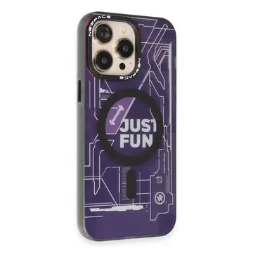 İphone 14 Pro Kılıf Venüs Magneticsafe Desenli Kapak - Venüs - 1