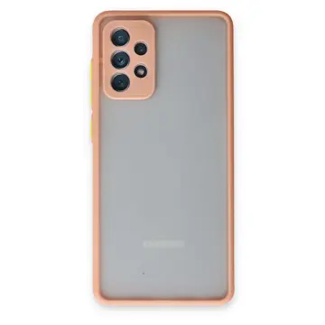 Samsung Galaxy A52 Kılıf Montreal Silikon Kapak - Pembe