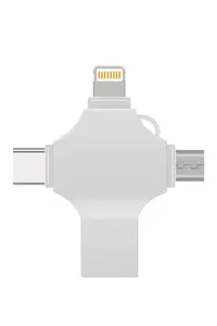 Otg 4in1 Cep Telefonu Çok Fonksiyonlu Usb Flash Bellek 128 Gb Type-c, Micro Sd Ve Kart Okuyucu