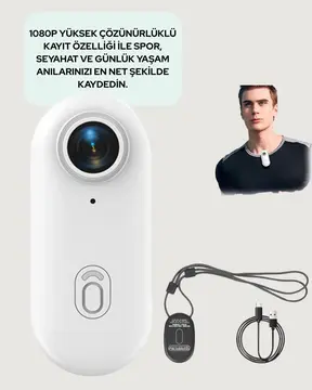 1080P WiFi Spor Kamerası Su Geçirmez Mini Aksiyon Kamera