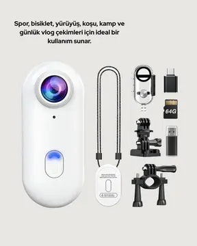 1080P WiFi Spor Kamerası Su Geçirmez Mini Aksiyon Kamera