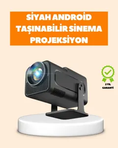 Otomatik Dikey Düzeltmeli ve Manuel Zoom Fonksiyonlu Akıllı Projektör