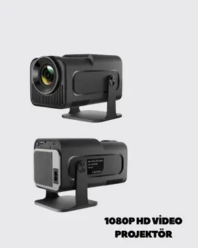 1080P Full HD Çözünürlük ve 4K Destekli Projektör