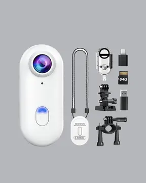 1080P Suya Dayanıklı Aksiyon Spor Kamerası 120° Geniş Açı ve WiFi Destekli