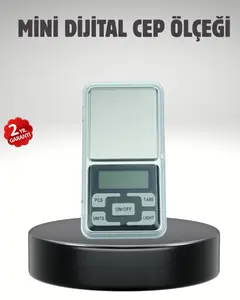 Hassas Tartım İçin Dijital Cep Terazisi Sayma Modlu