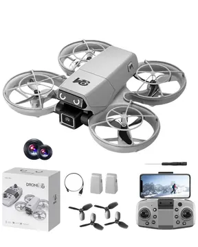 LED Işıklı Mini Drone Kameralı Headless ve APP Destekli