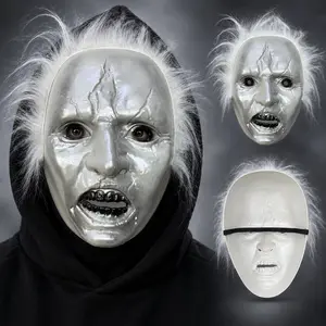Beyaz Saçlı Michael Myers Plastik Karakter Maskesi