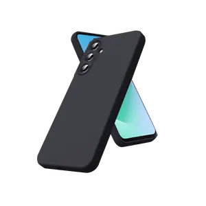 Samsung Galaxy A57 5g Nano İçi Kadife Silikon - Siyah