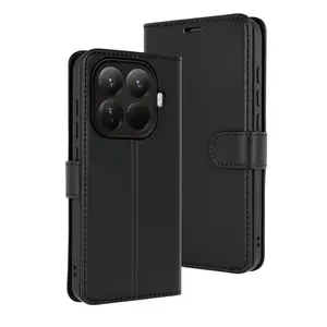Xiaomi Mi 15t Pro Trend S Plus Kapaklı Kılıf - Siyah