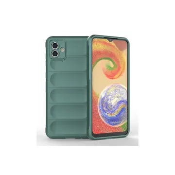 Samsung Galaxy A04e Kılıf Optimum Silikon - Koyu Yeşil