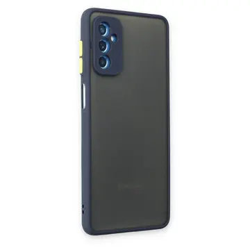 Samsung Galaxy M52 5g Kılıf Montreal Silikon Kapak - Lacivert