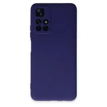 Xiaomi Redmi Note 11t Kılıf Nano İçi Kadife Silikon - Mor