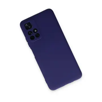 Xiaomi Redmi Note 11t Kılıf Nano İçi Kadife Silikon - Mor
