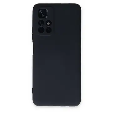Xiaomi Redmi Note 11t Kılıf Nano İçi Kadife Silikon - Lacivert