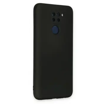 Xiaomi Redmi Note 9 Kılıf Nano İçi Kadife Silikon - Siyah