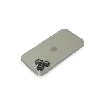 İphone 13 Pro Max Kılıf Luko Lens Silikon - Yeşil