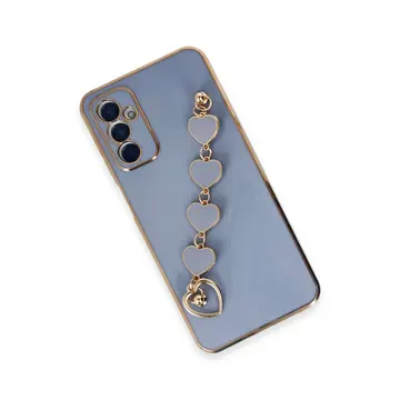 Samsung Galaxy A14 4g Kılıf Esila Silikon - Gri