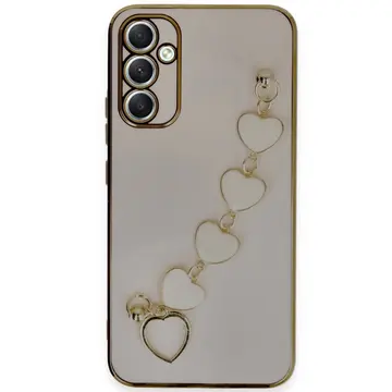 Samsung Galaxy A34 5g Kılıf Esila Silikon - Pudra