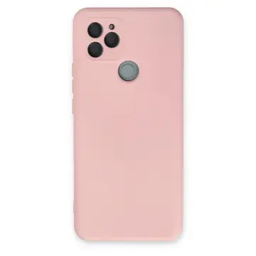 General Mobile Gm 21 Kılıf Nano İçi Kadife Silikon - Pudra