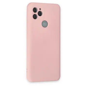General Mobile Gm 21 Kılıf Nano İçi Kadife Silikon - Pudra