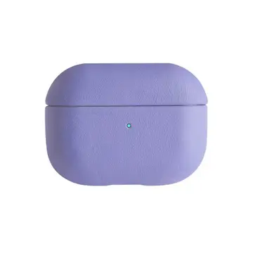 Airpods 3 (3.nesil) 405 Deri Kılıf - Lila