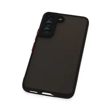 Samsung Galaxy S22 Kılıf Montreal Silikon Kapak - Siyah