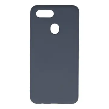 Oppo A12 Kılıf Nano İçi Kadife Silikon - Gri